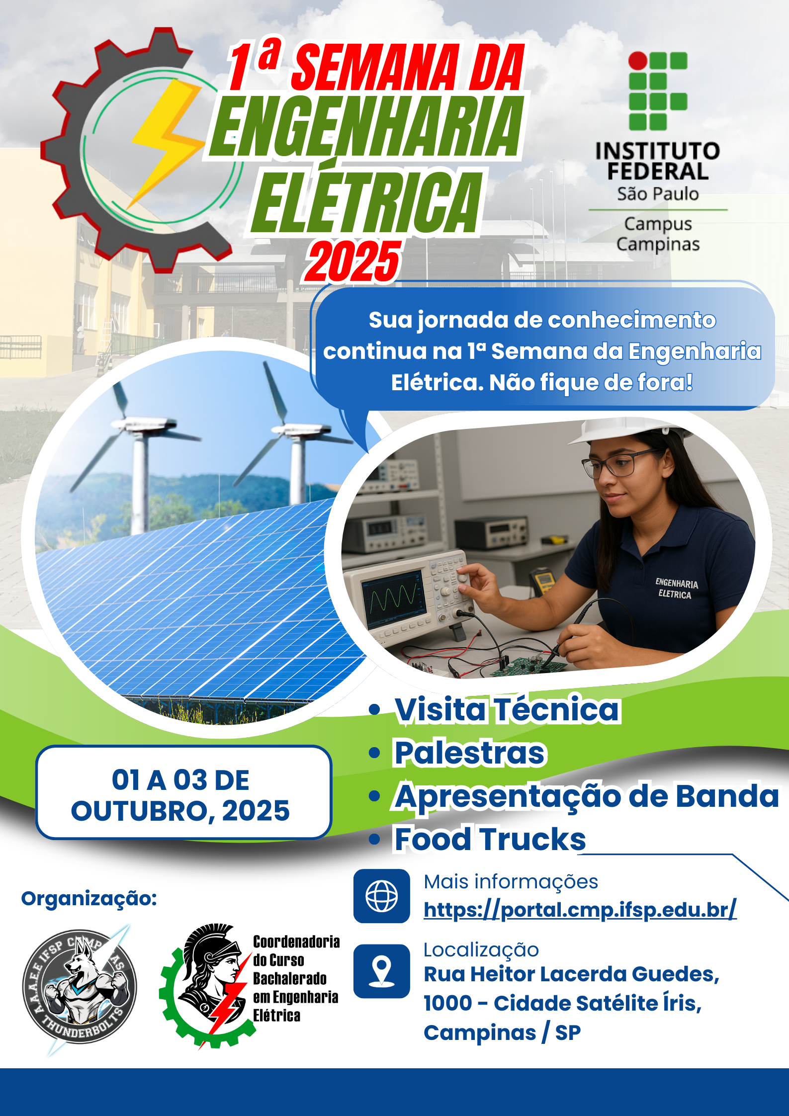 Foto de 1ª Semana da Engenharia Elétrica - Dia 3
