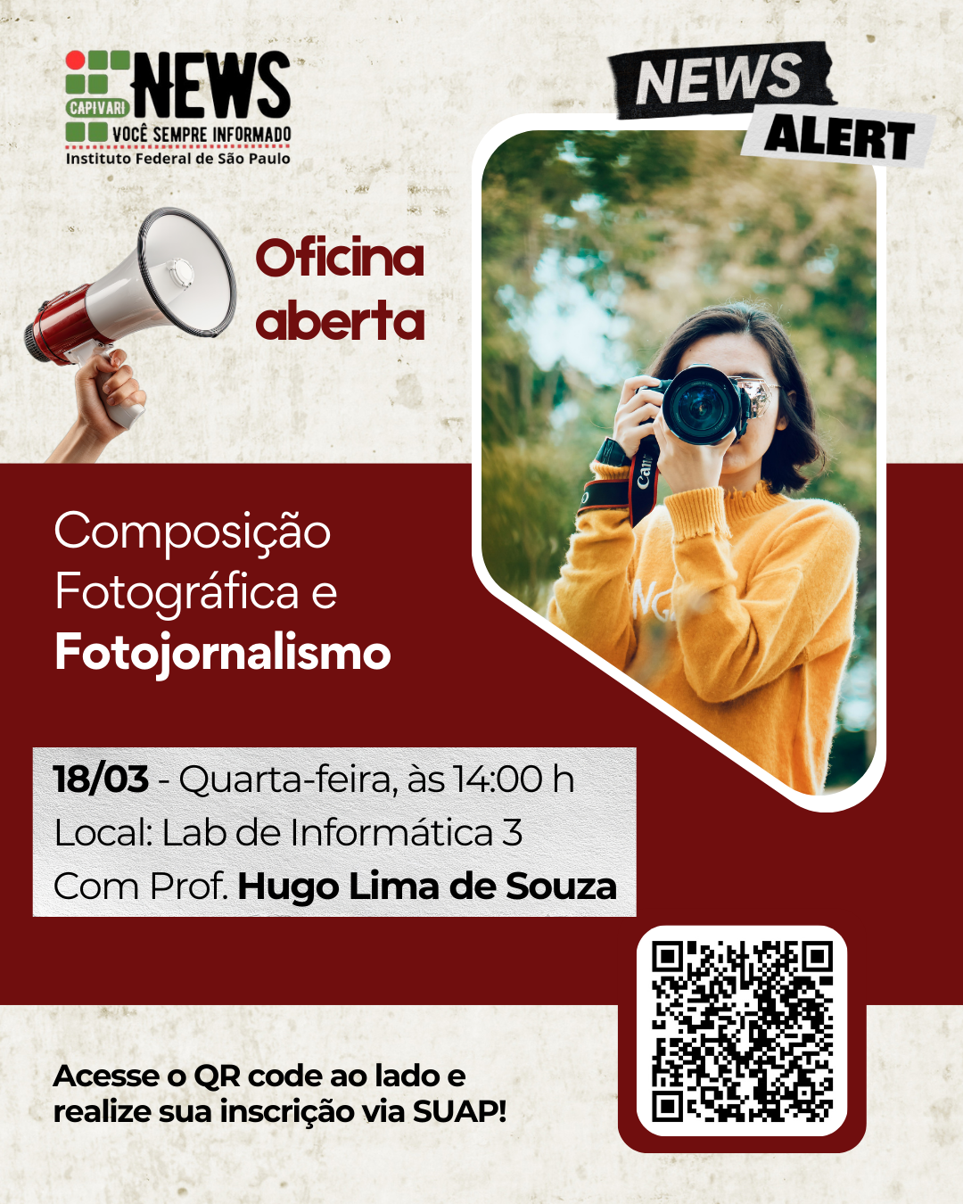 Foto de Oficina de composição Fotográfica e Fotojornalismo