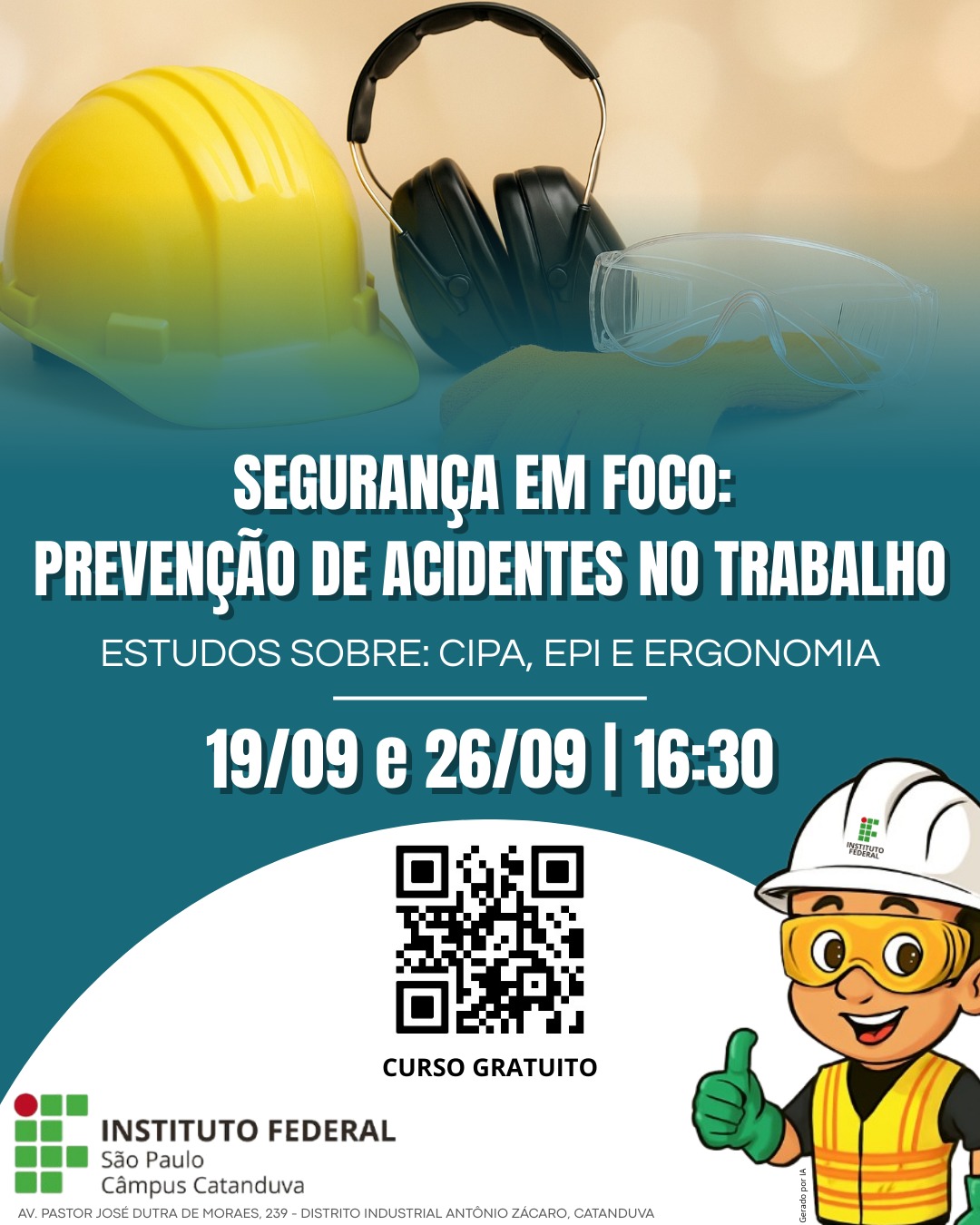 Foto de Segurança em foco: prevenção de acidentes no trabalho