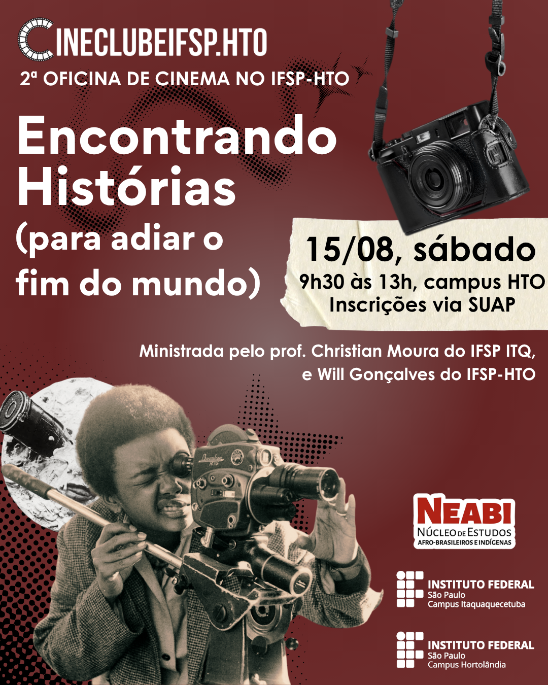 Foto de 2ª Oficina de Cinema no IFSP Hortolândia