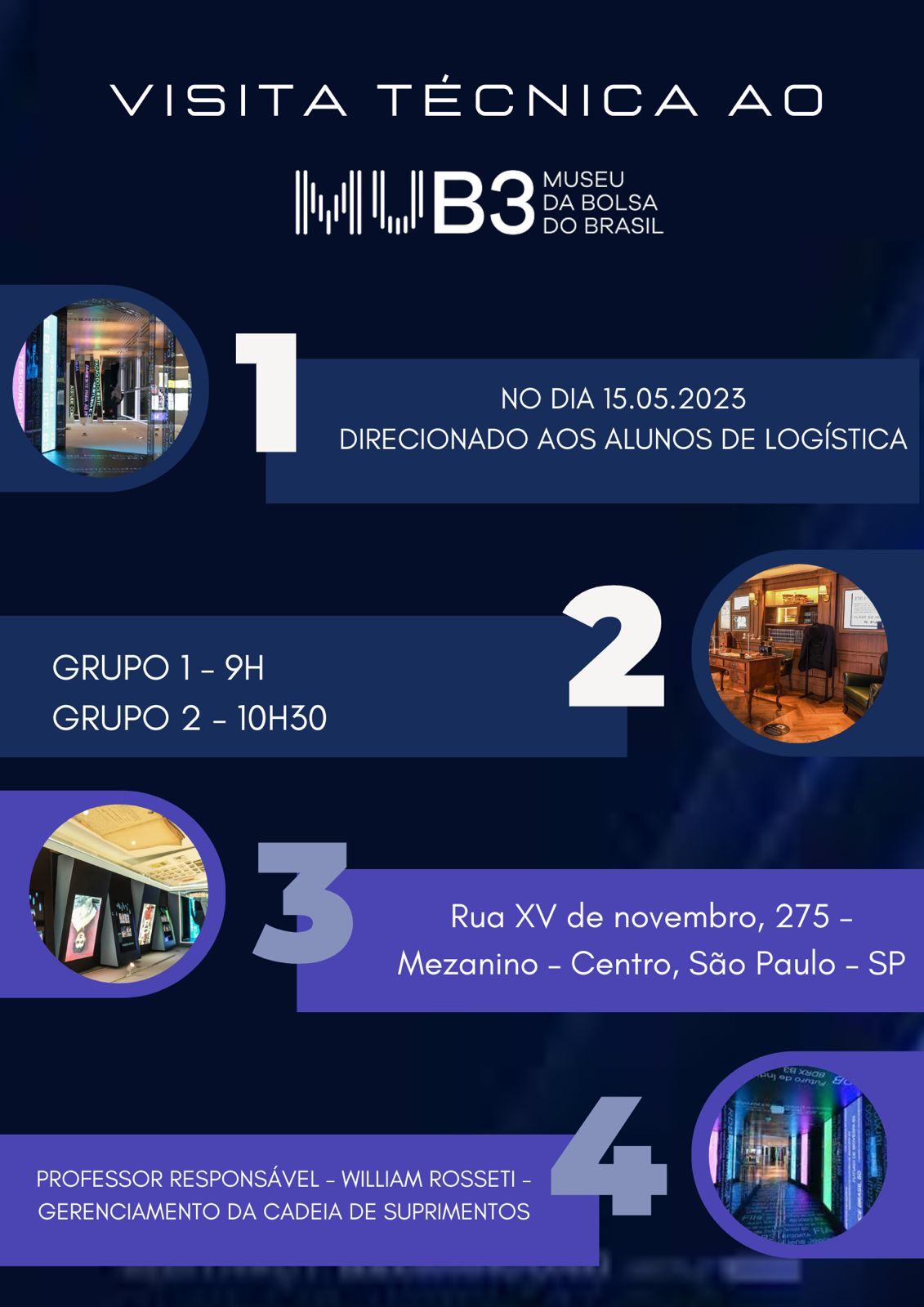 Foto de Visita ao Museu da Bolsa do Brasil - MUB3